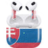 Slovakia Flag Distressed Apple AirPods (3rd Gen 2021) Skin